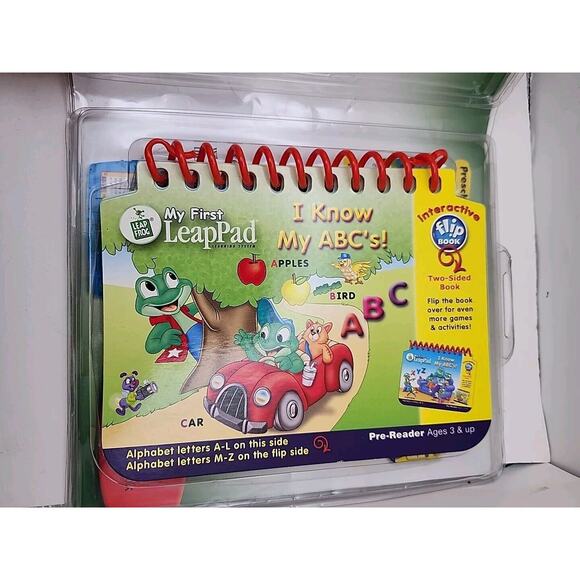 Leap Frog My First LeapPad: I Know My ABCs Interactive Book & Cartridge - Picture 3 of 5